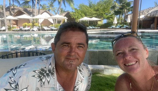 Sandrine et Romain — hôtes Bora Bora
