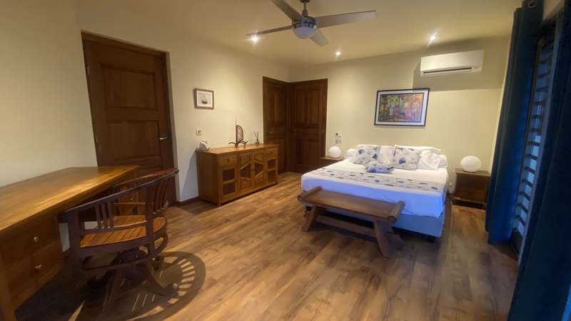 Chambre Octopus Villa Bora Bora vue lagon